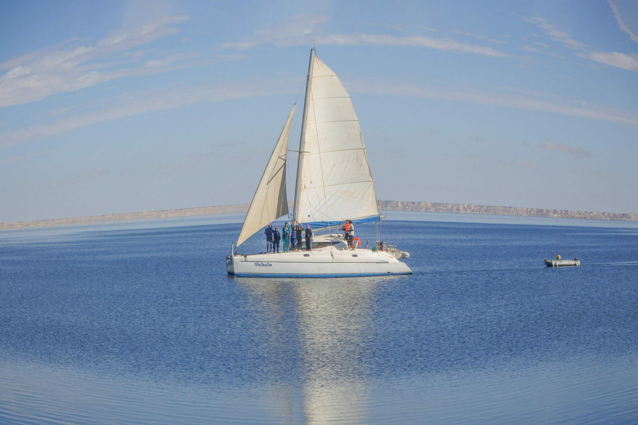 Excursion catamaran kite house Dakhla